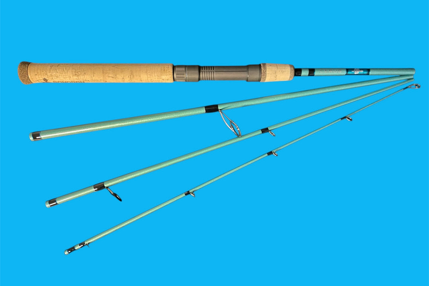 Cerus Travel Spinning Rod: 6’6” Medium-Heavy, Fast Action