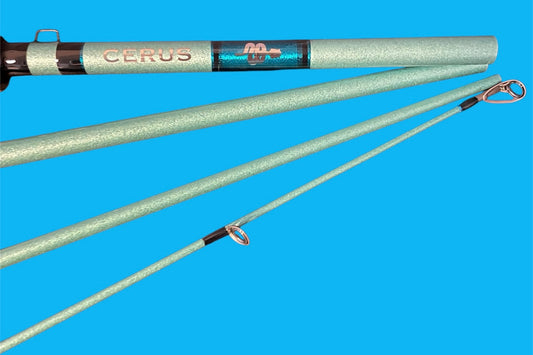 Cerus Travel Spinning Rod: 6’6” Medium-Heavy, Fast Action
