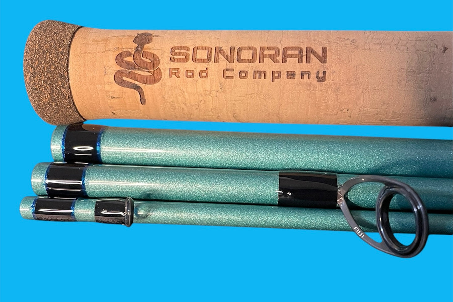 Cerus Travel Spinning Rod: 6’6” Medium-Heavy, Fast Action