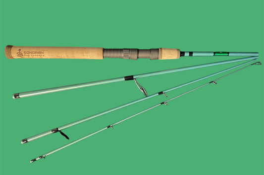 Cerus Travel Spinning Rod: 6’6” Medium, Fast Action