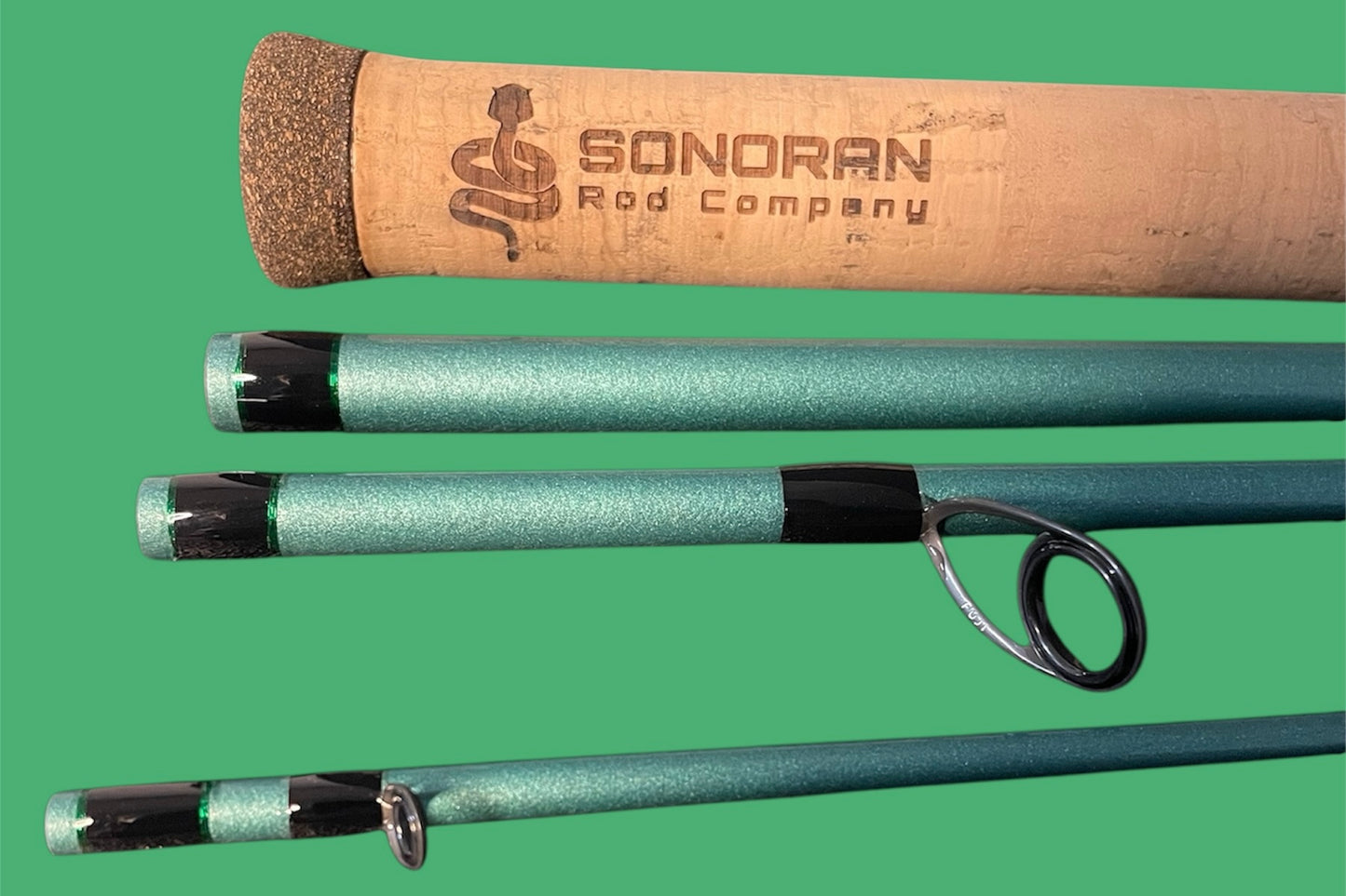 Cerus Travel Spinning Rod: 6’6” Medium, Fast Action